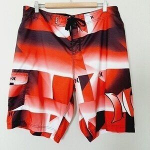 HURLEY Swim Board Shorts Men's Sz W 36